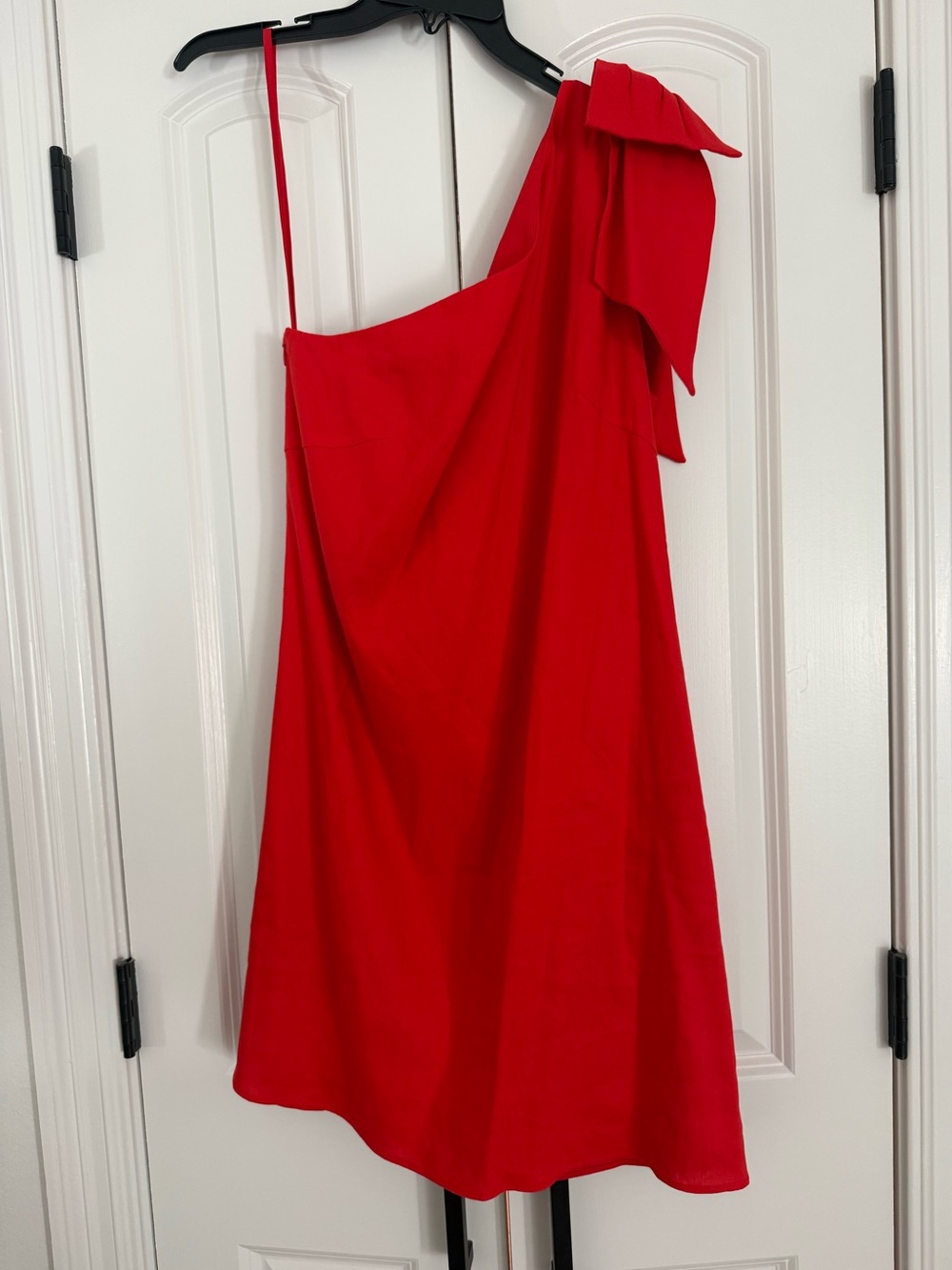 Antonio Melanie One Shoulder Linen Dress sz 10 - Picture 1 of 5